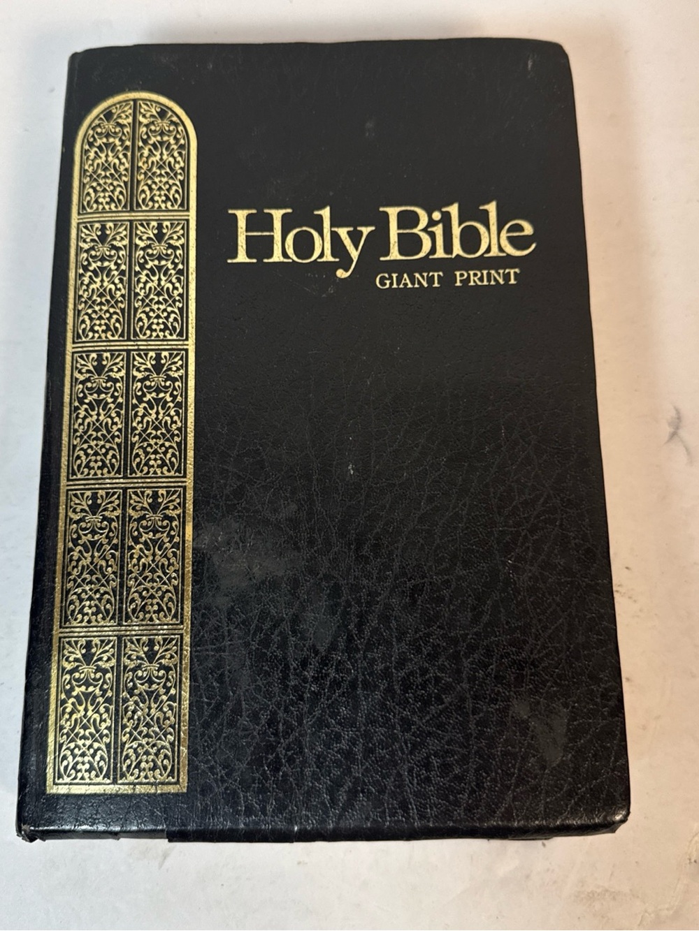 Vintage 1976 Nelson Holy Bible KJV Giant Print Reference  Red Letter Like New